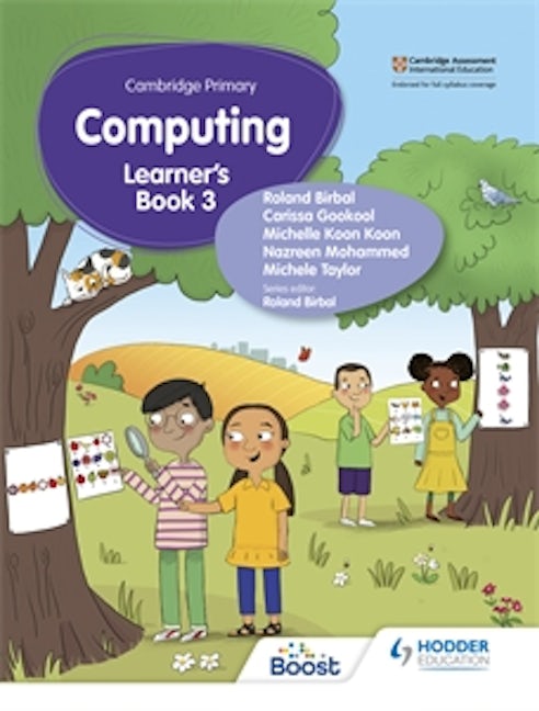 Book cover image for Cambridge Primary Computing Learner's Book Stage 3 ISBN: 9781398368583